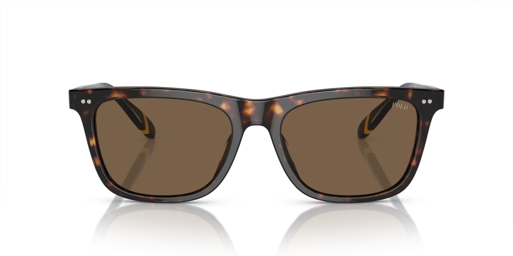 Polo Ralph Lauren PH4205U 500373 Occhiali da sole Acetato Tartaruga Marrone Squadrata Normale - immagine 3