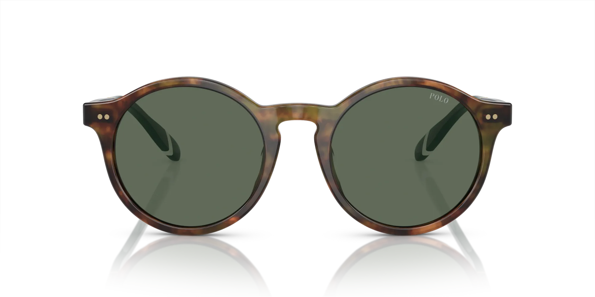 Polo Ralph Lauren PH4204U 501771 Occhiali da sole Acetato Tartaruga Verde Pantos Normale - immagine 3