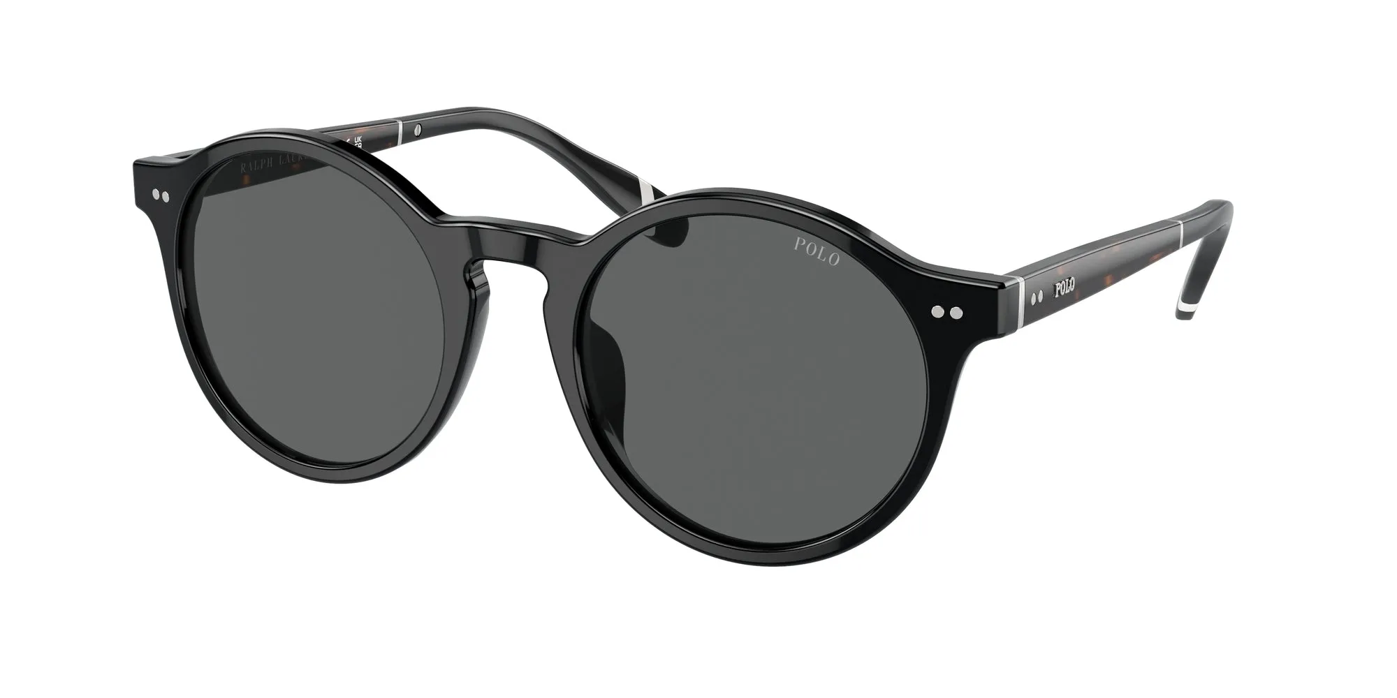 Polo Ralph Lauren PH4204U 500187 Occhiali da sole Acetato Nero Grigio Pantos Normale - immagine 1