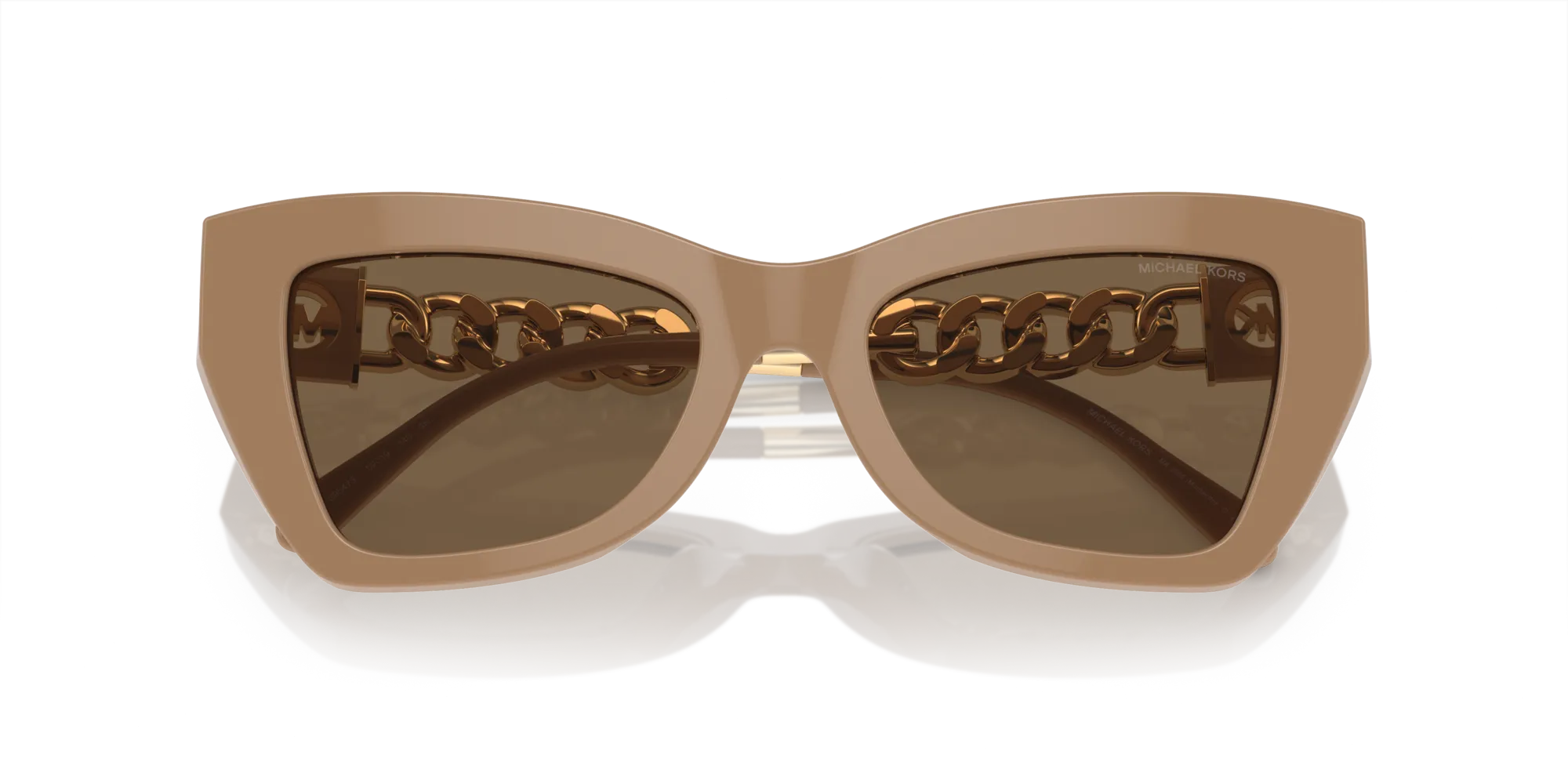 Michael Kors MK2205 MONTECITO 395473 Occhiali da sole Acetato Marrone Marrone Cat Eye Normale - immagine 2
