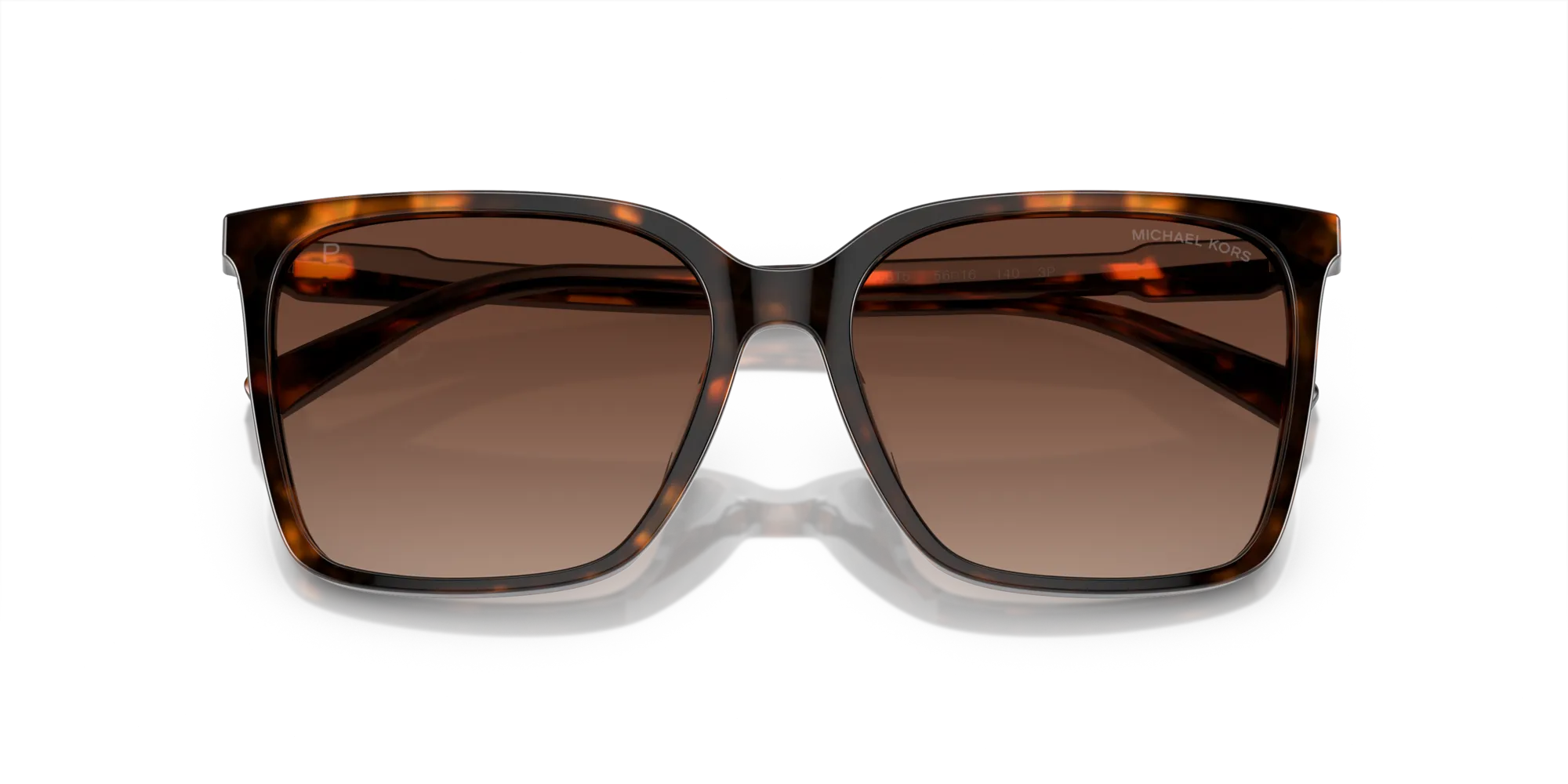 Michael Kors MK2197U CANBERRA 3006T5 Occhiali da sole Acetato Tartaruga Marrone Squadrata Polarizzata Sfumato - immagine 2