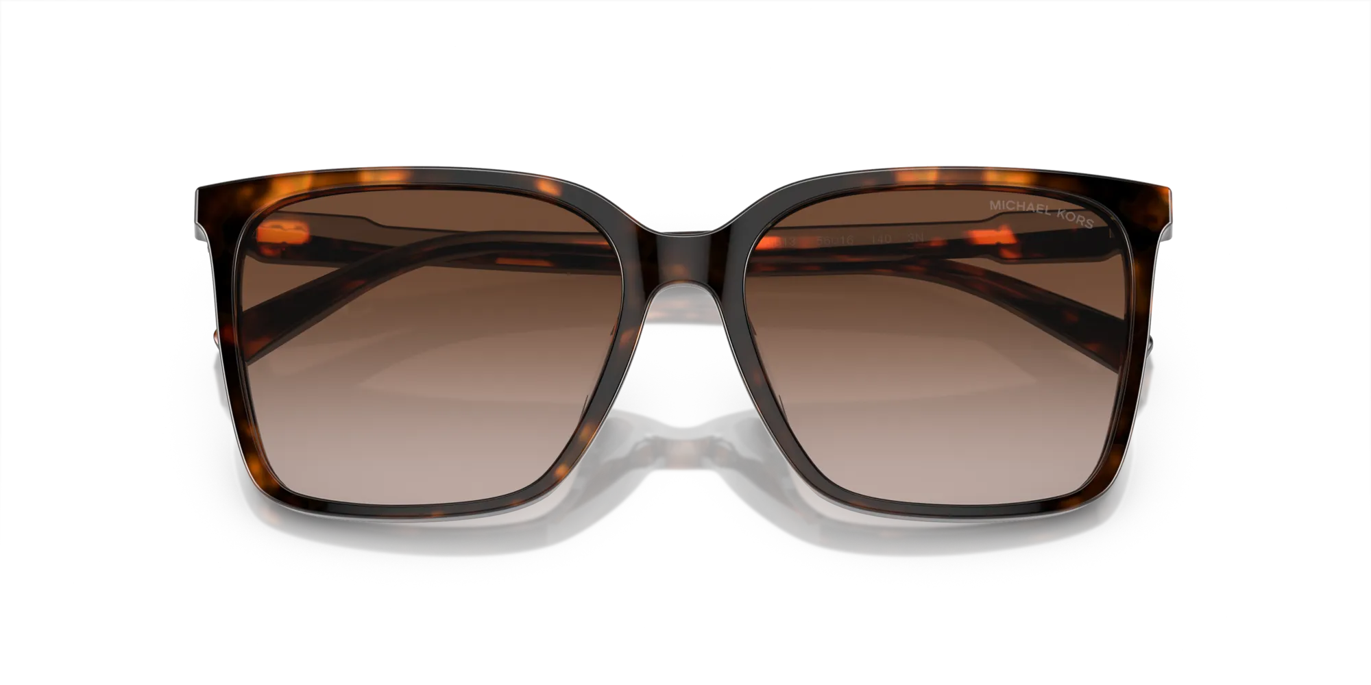 Michael Kors MK2197U CANBERRA 300613 Occhiali da sole Acetato Tartaruga Marrone Squadrata Normale Sfumato - immagine 2