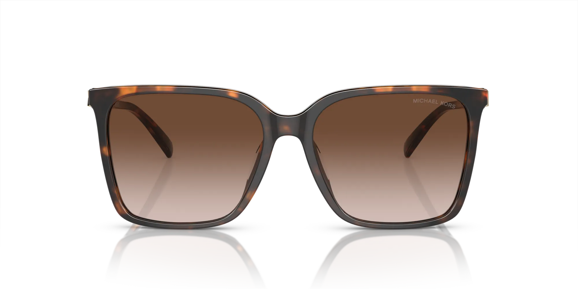 Michael Kors MK2197U CANBERRA 300613 Occhiali da sole Acetato Tartaruga Marrone Squadrata Normale Sfumato - immagine 3