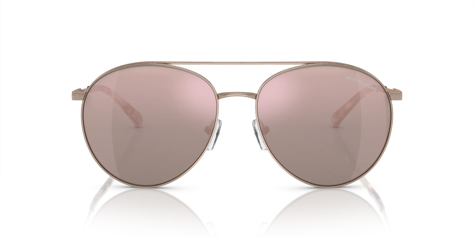 Michael Kors MK1138 ARCHES 11084Z Occhiali da sole Metallo Oro Oro Pilot Normale - immagine 3