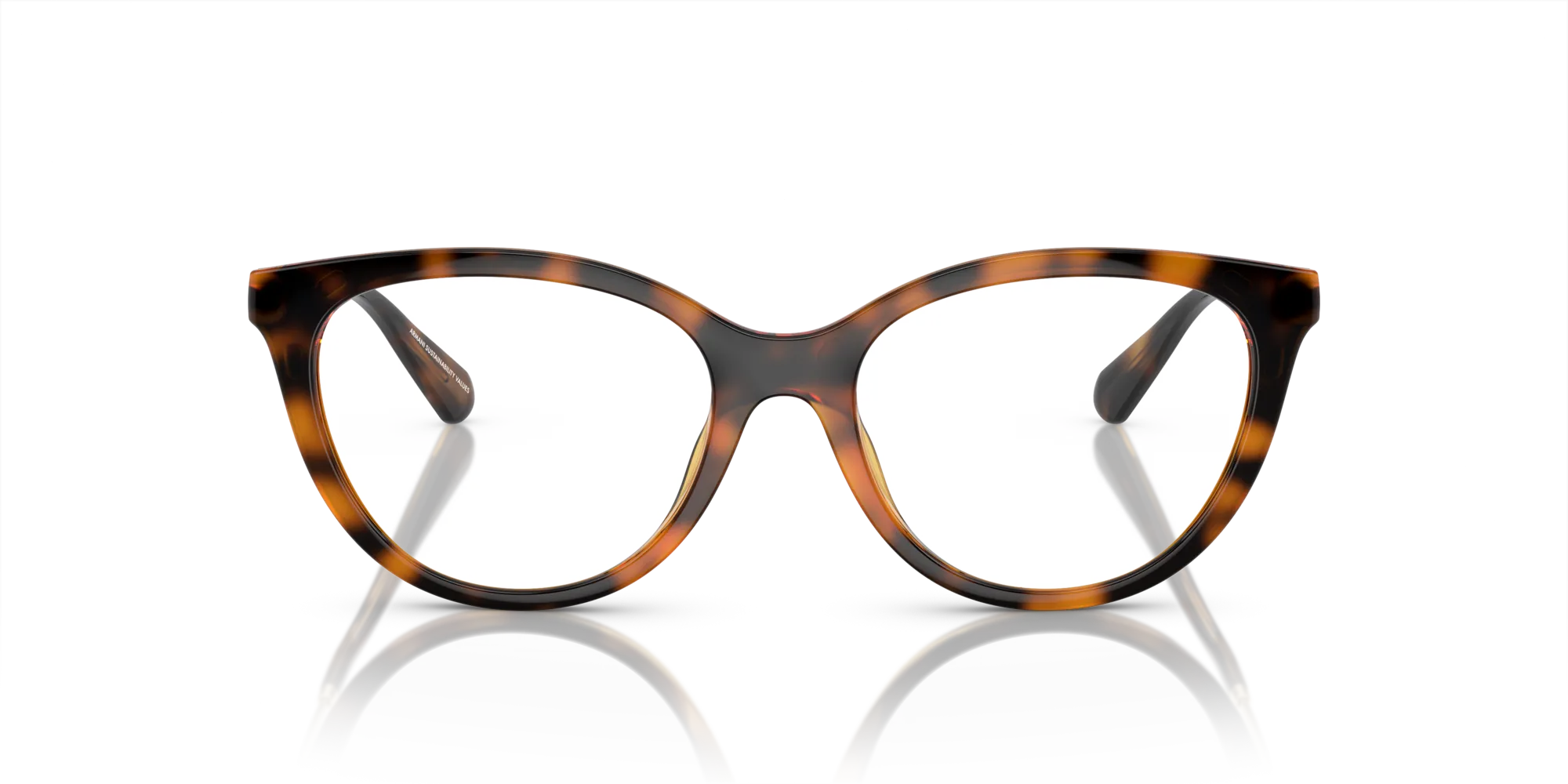 Emporio Armani EA4213U 50261W Occhiali da sole Iniettato Tartaruga Trasparente Cat Eye Normale - immagine 3