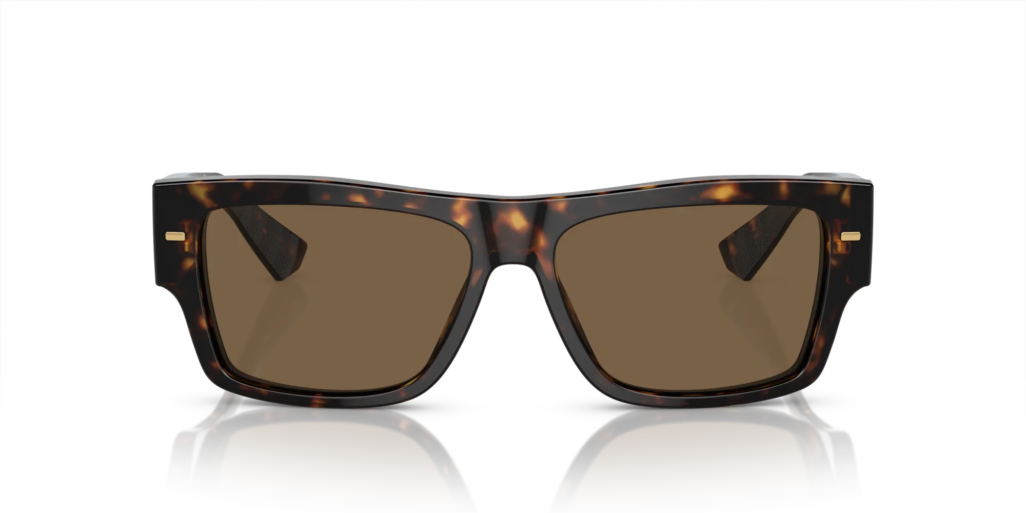 Dolce & Gabbana DG4451 502/73 Occhiali da sole Acetato Tartaruga Marrone Squadrata Normale - immagine 3