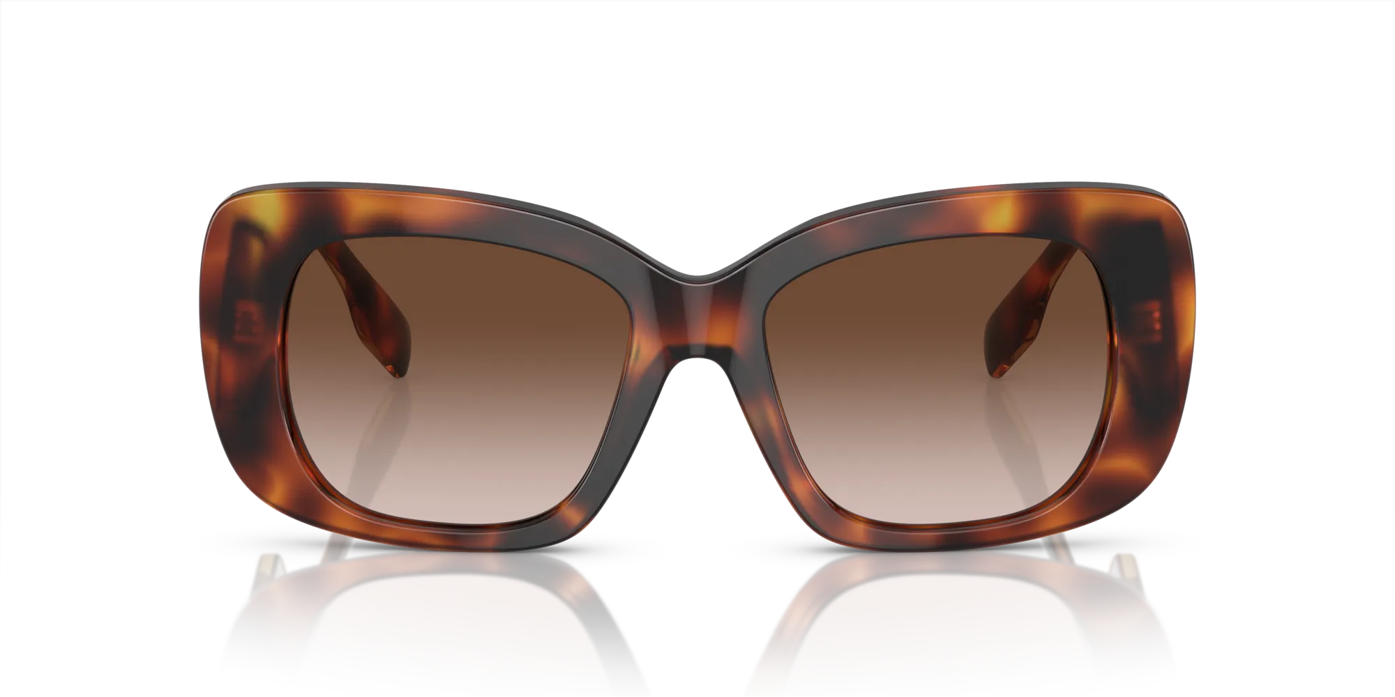 Burberry BE4410 331613 Occhiali da sole Acetato Tartaruga Marrone Squadrata Normale Sfumato - immagine 3