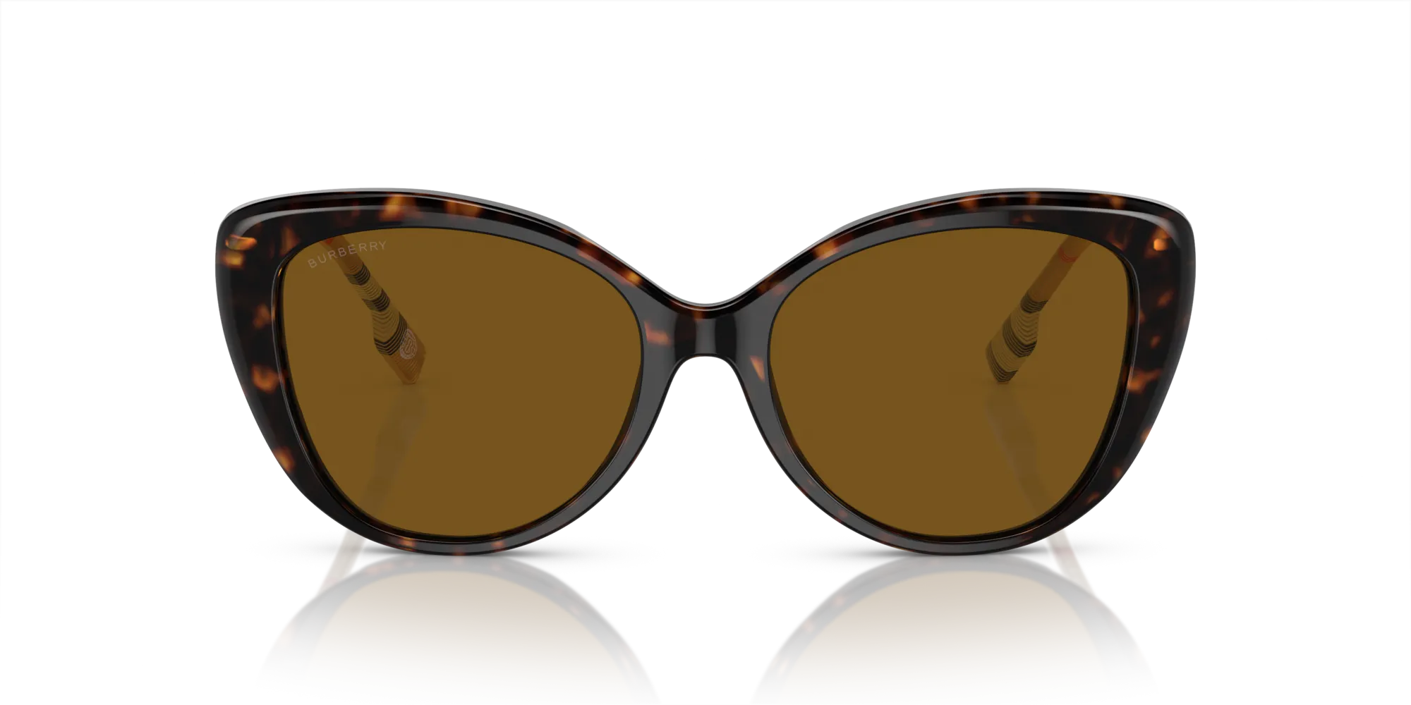 Burberry BE4407 385483 Occhiali da sole Acetato Marrone Marrone Cat Eye Polarizzata - immagine 3