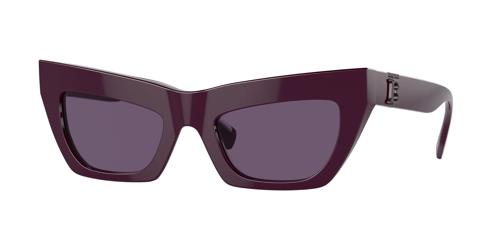 Burberry BE4405 34001A Occhiali da sole Acetato Viola Viola Cat Eye Normale - immagine 1