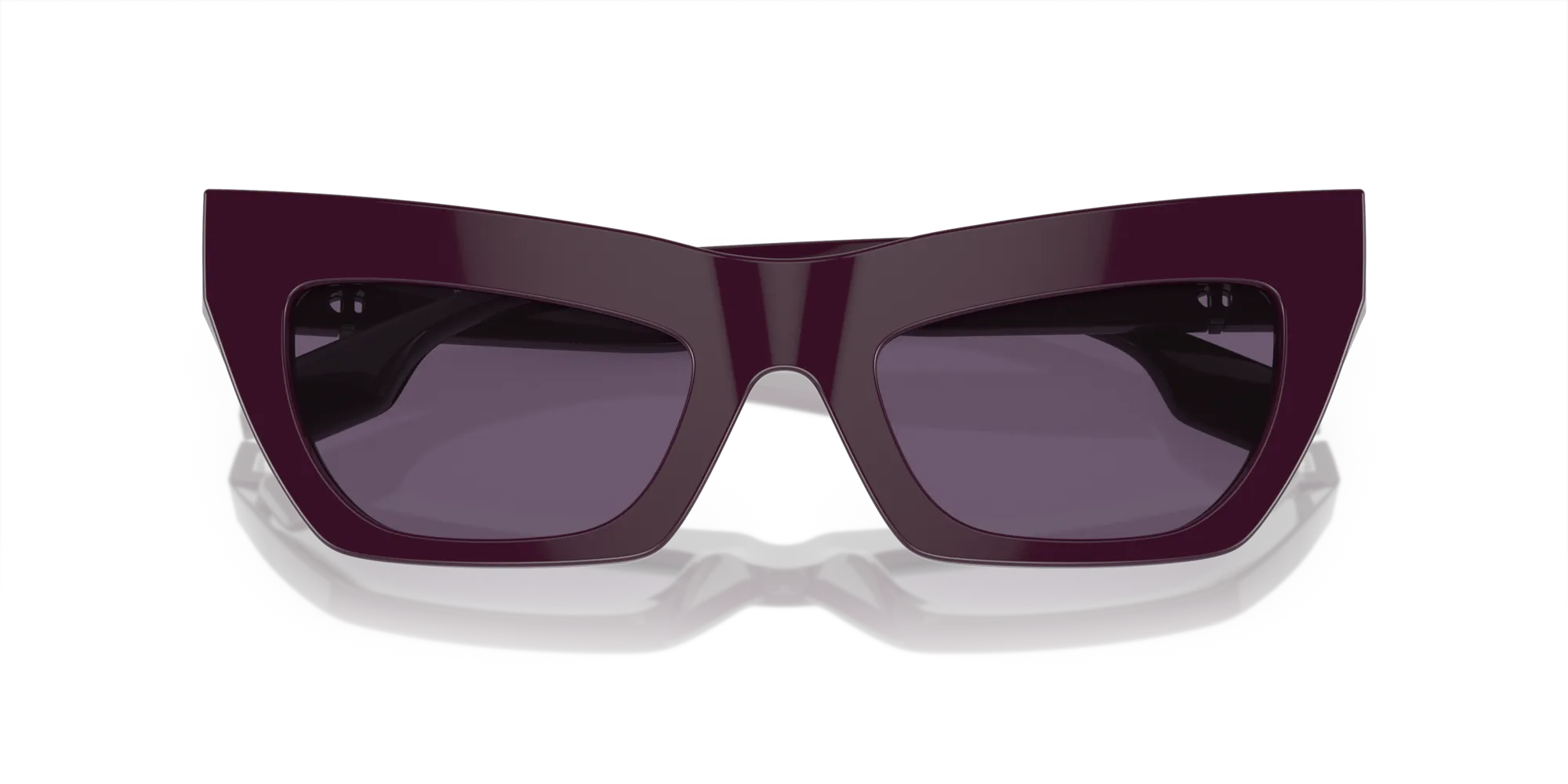 Burberry BE4405 34001A Occhiali da sole Acetato Viola Viola Cat Eye Normale - immagine 2
