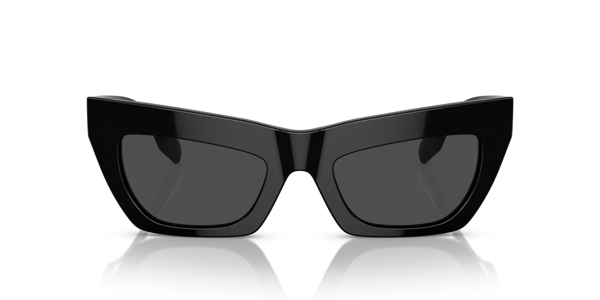 Burberry BE4405 300187 Occhiali da sole Acetato Nero Grigio Cat Eye Normale - immagine 3