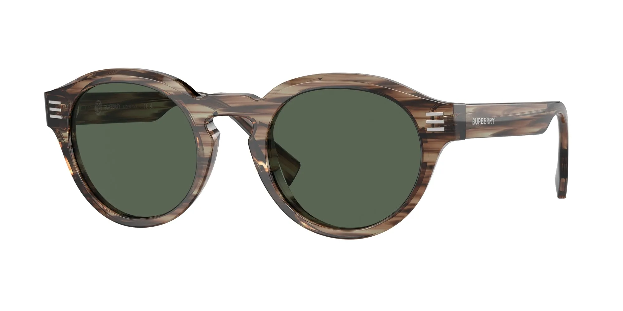 Burberry BE4404 409871 Occhiali da sole Acetato Verde Verde Pantos Normale - immagine 1