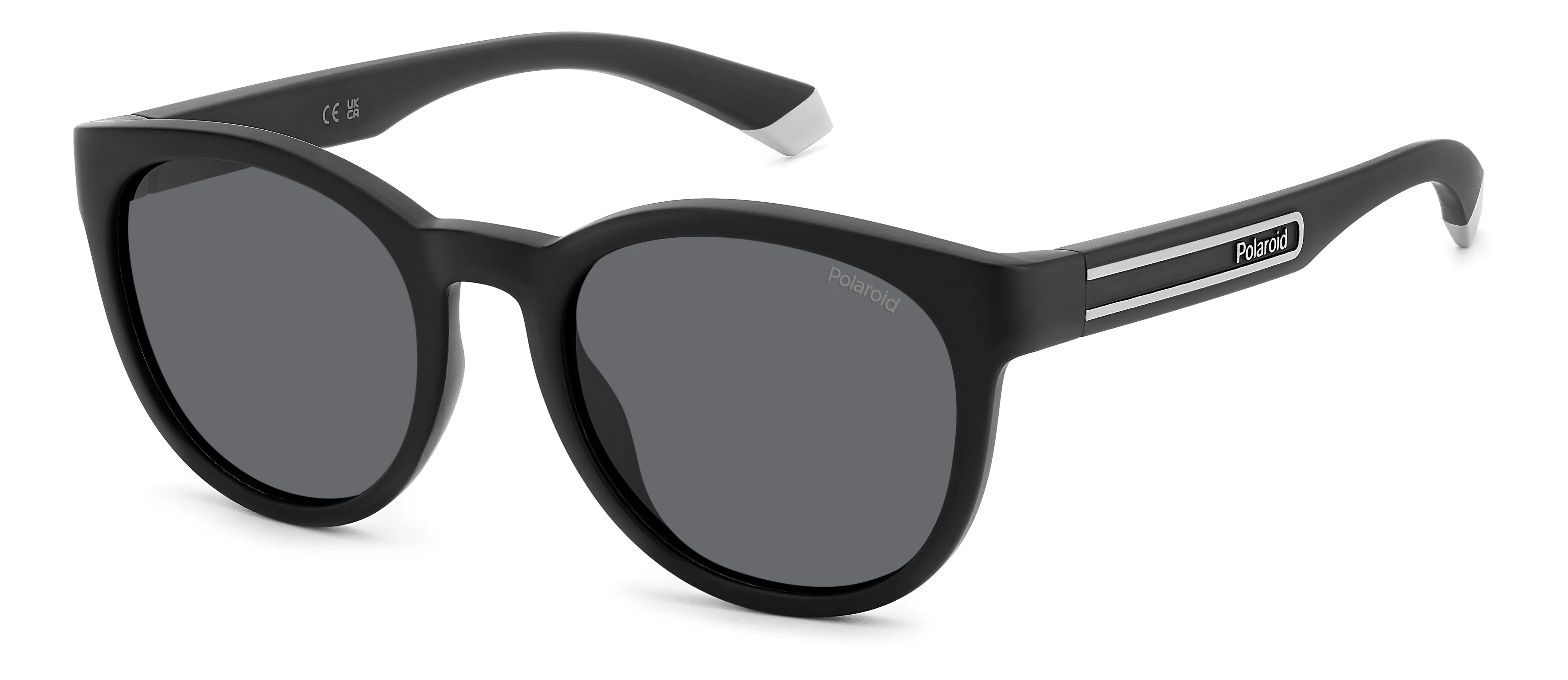 Polaroid PLD 2150/S 08A/M9 Occhiali da sole Policarbonato Nero Grigio Rotonda Polarizzata - immagine 1