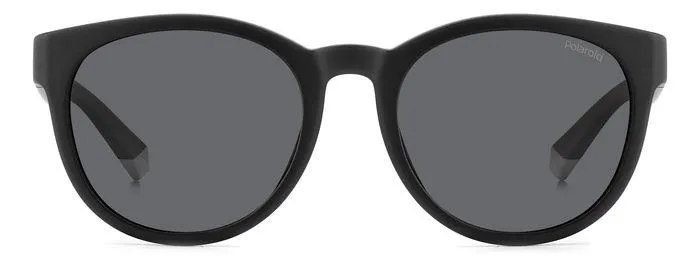 Polaroid PLD 2150/S 08A/M9 Occhiali da sole Policarbonato Nero Grigio Rotonda Polarizzata - immagine 2