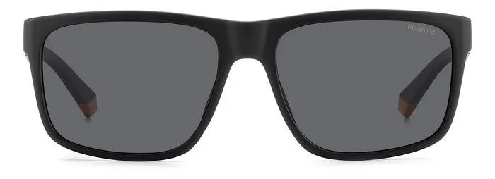 Polaroid PLD 2149/S 8LZ/M9 Occhiali da sole Policarbonato Nero Grigio Squadrata Polarizzata - immagine 2