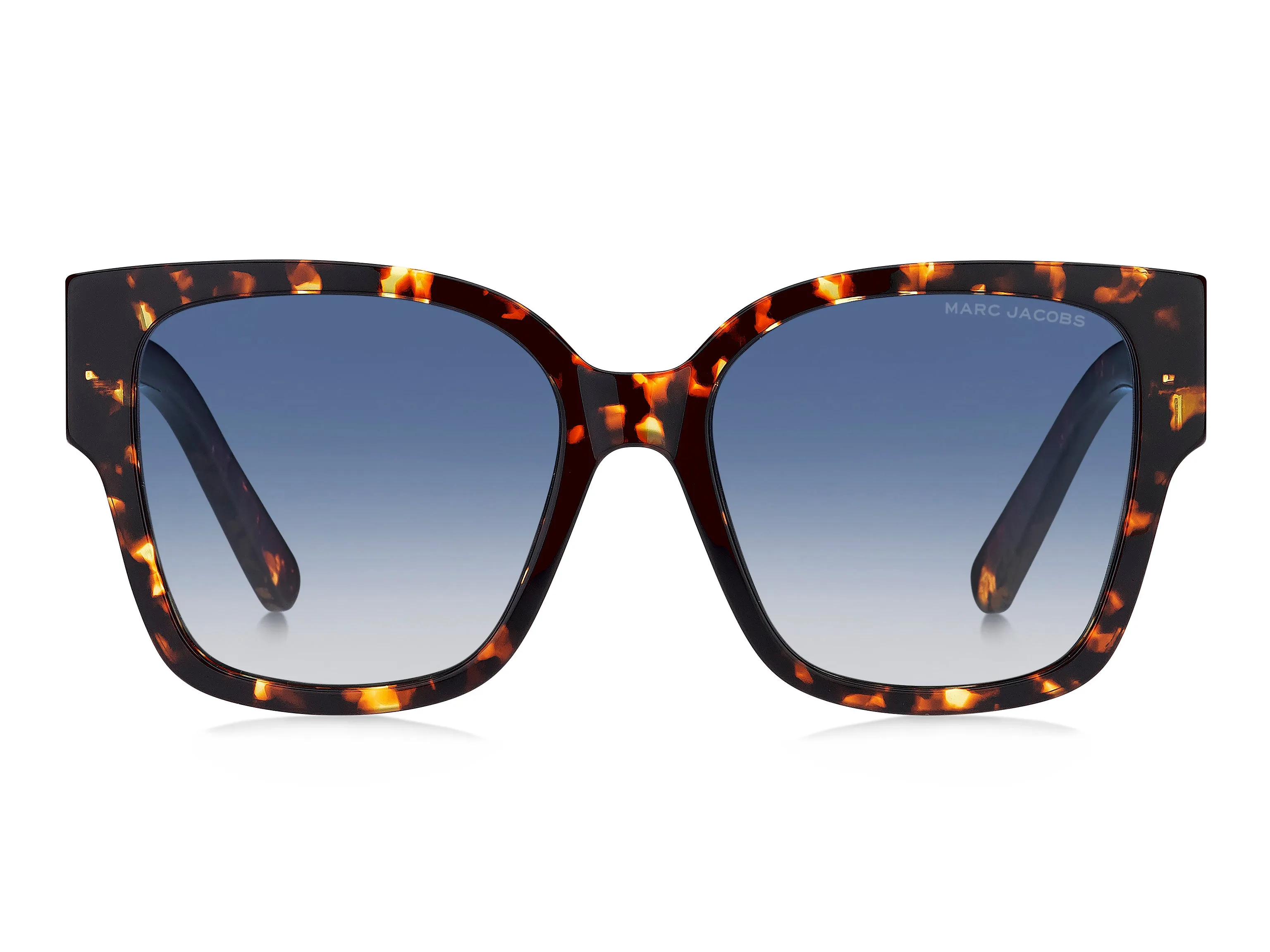 Marc Jacobs MARC 698/S 086/08 Occhiali da sole Acetato Havana Blu Squadrata Normale Sfumato - immagine 2