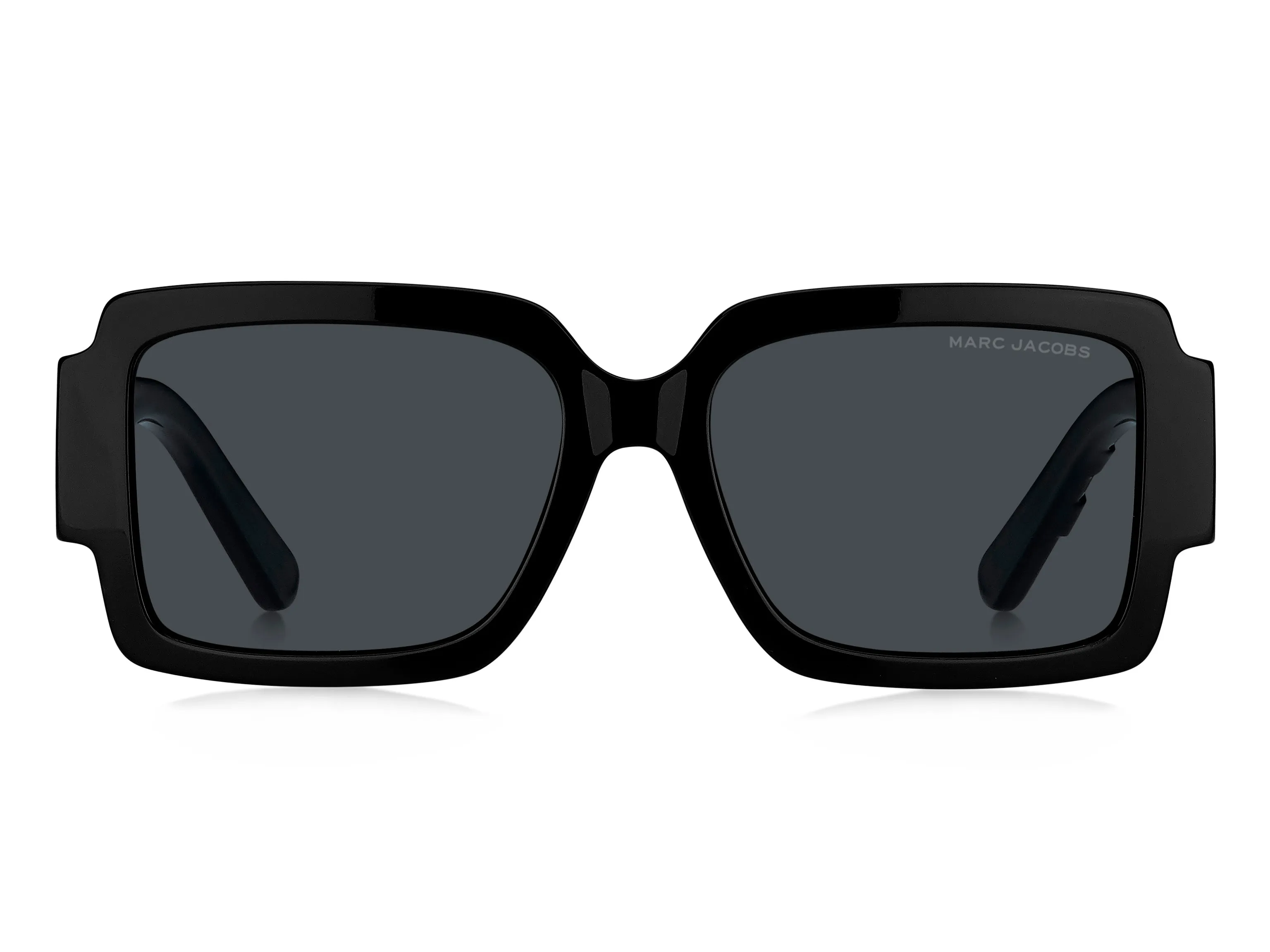 Marc Jacobs MARC 693/S 80S/2K Occhiali da sole Acetato Nero Grigio Squadrata Normale - immagine 2
