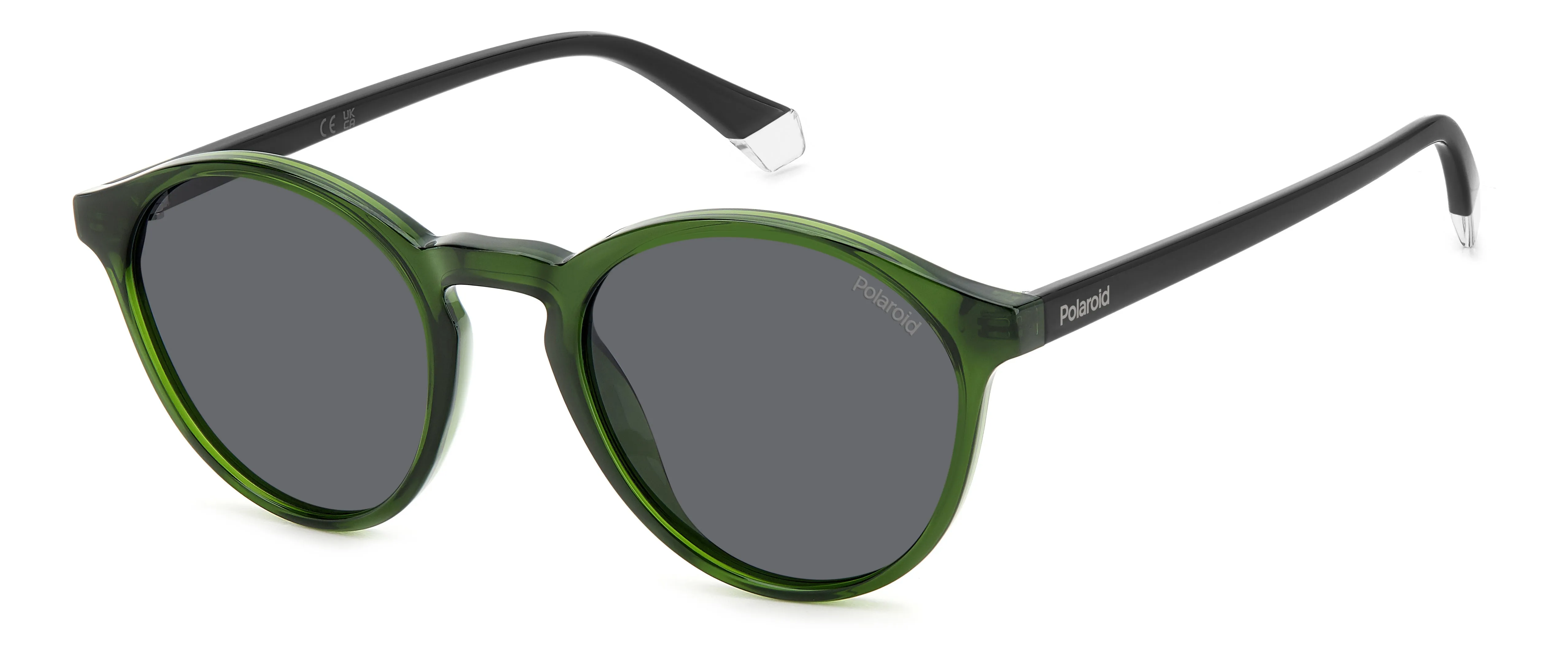 Polaroid PLD 4153/S 1ED/M9 Occhiali da sole Policarbonato Verde Grigio Rotonda Polarizzata - immagine 1