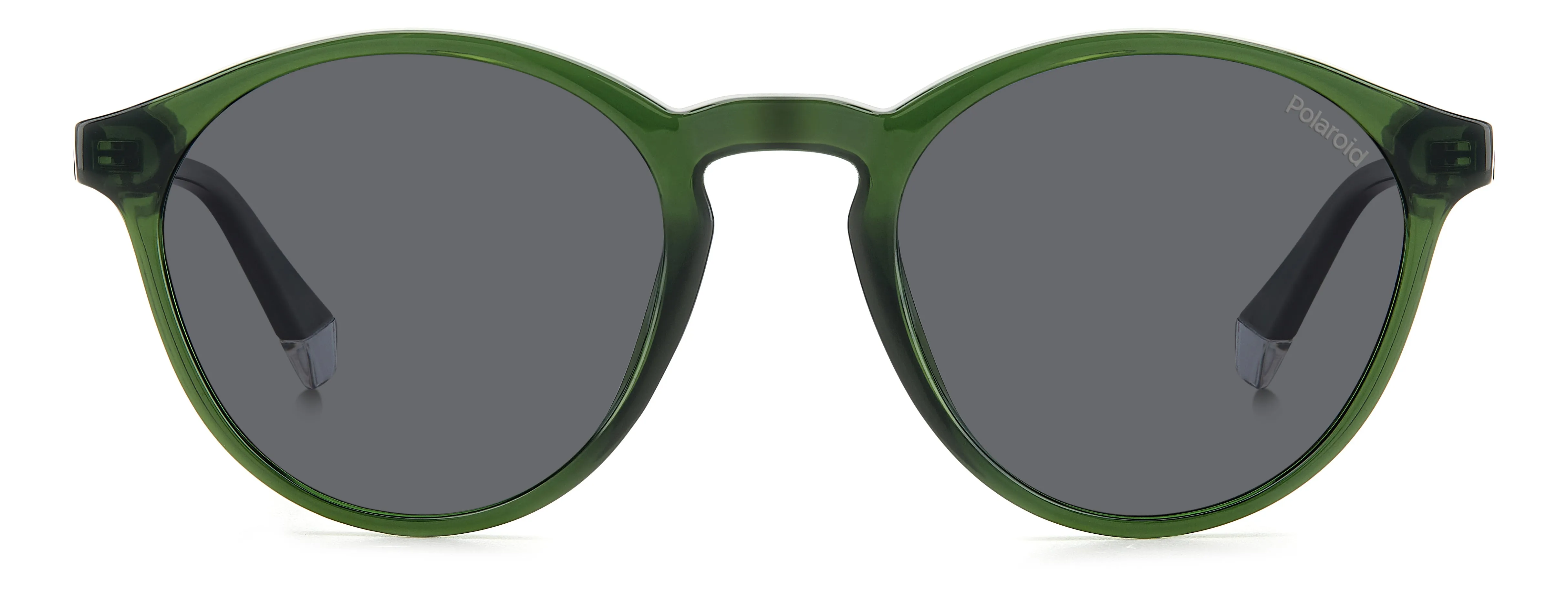 Polaroid PLD 4153/S 1ED/M9 Occhiali da sole Policarbonato Verde Grigio Rotonda Polarizzata - immagine 2
