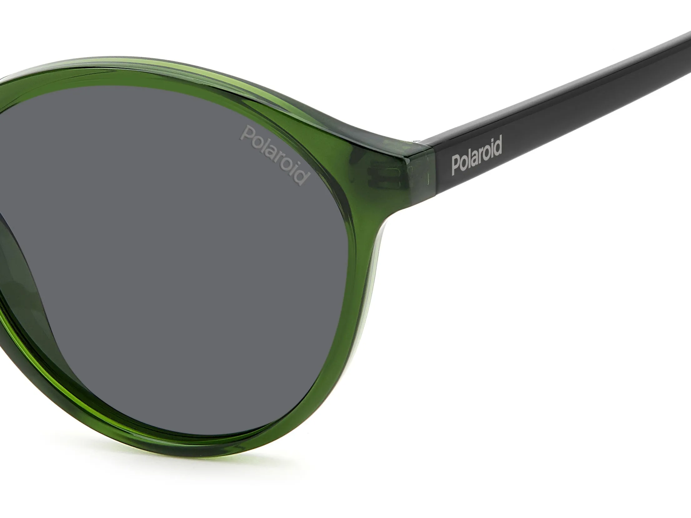 Polaroid PLD 4153/S 1ED/M9 Occhiali da sole Policarbonato Verde Grigio Rotonda Polarizzata - immagine 4