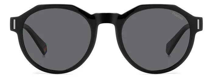 Polaroid PLD 6207/S 807/M9 Occhiali da sole Policarbonato Nero Grigio Geometrica Polarizzata - immagine 2