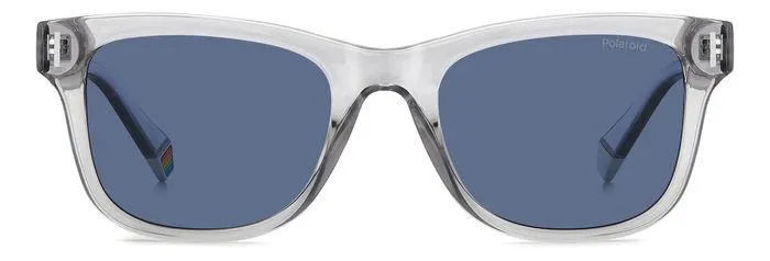 Polaroid PLD 6206/S KB7/C3 Occhiali da sole Policarbonato Grigio Blu Squadrata Polarizzata - immagine 2