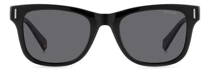 Polaroid PLD 6206/S 807/M9 Occhiali da sole Policarbonato Nero Grigio Squadrata Polarizzata - immagine 2