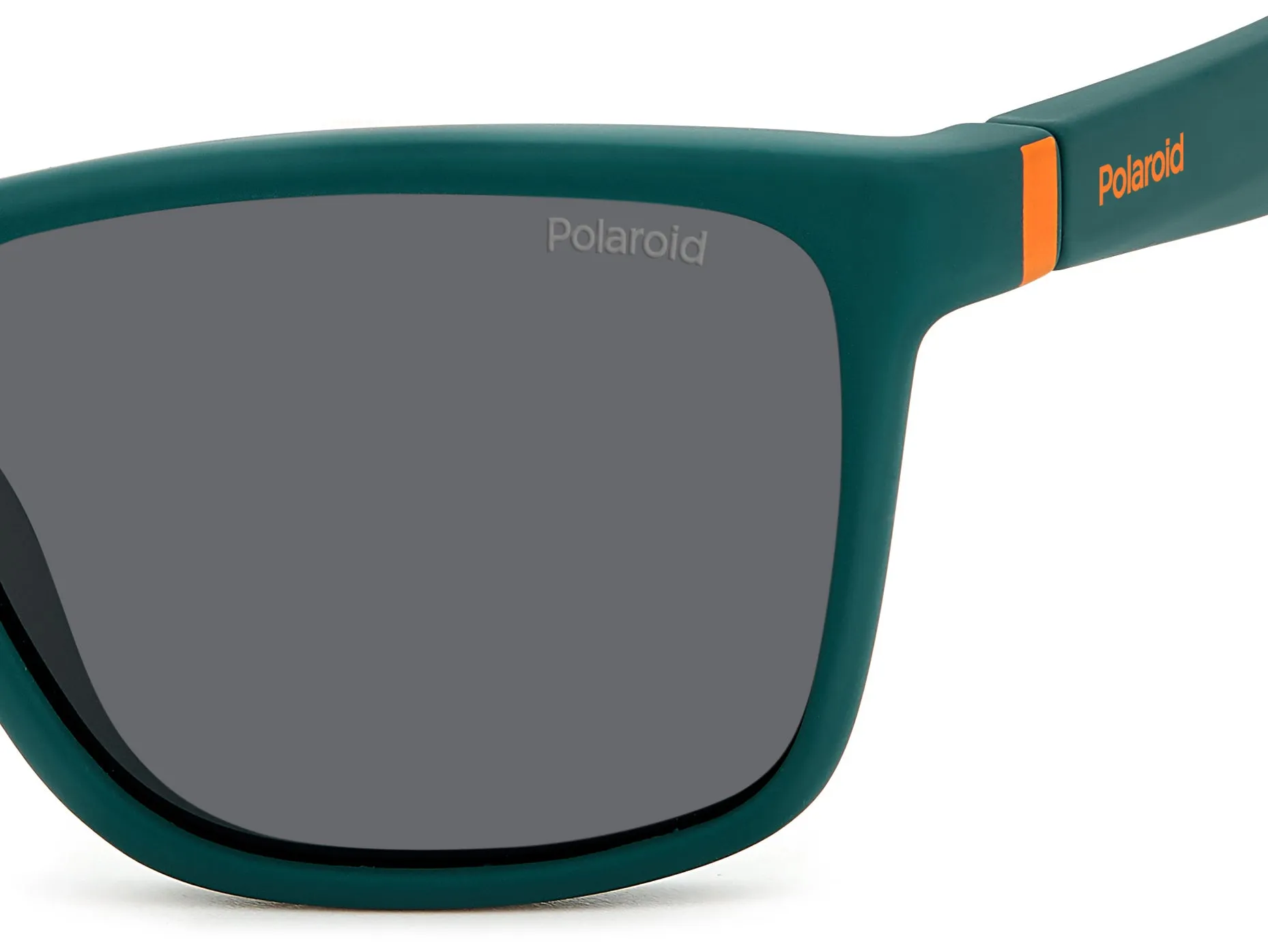 Polaroid Junior Polaroid PLD 8057/S DLD/M9 Occhiali da sole bambino Plastica Verde Grigio Squadrata Polarizzata - immagine 4