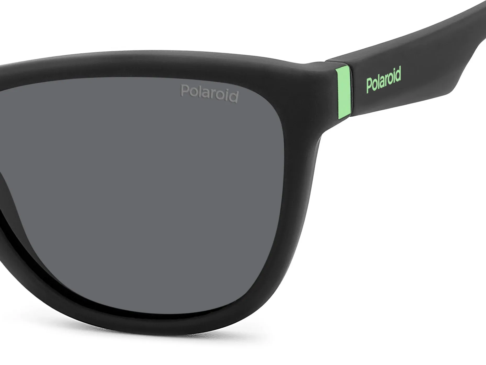 Polaroid Junior Polaroid PLD 8056/S 003/M9 Occhiali da sole bambino Plastica Nero Grigio Squadrata Polarizzata - immagine 4