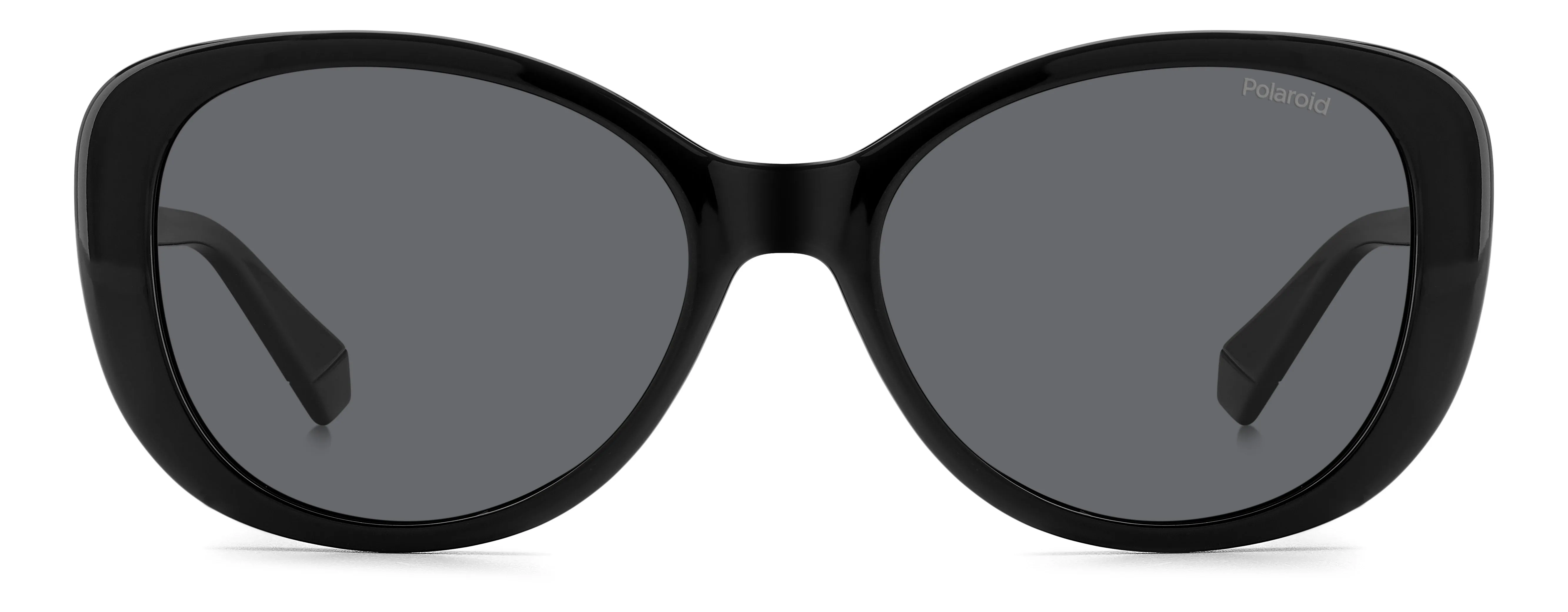 Polaroid PLD 4154/S/X 807/M9 Occhiali da sole Plastica Nero Grigio Farfalla Polarizzata - immagine 2