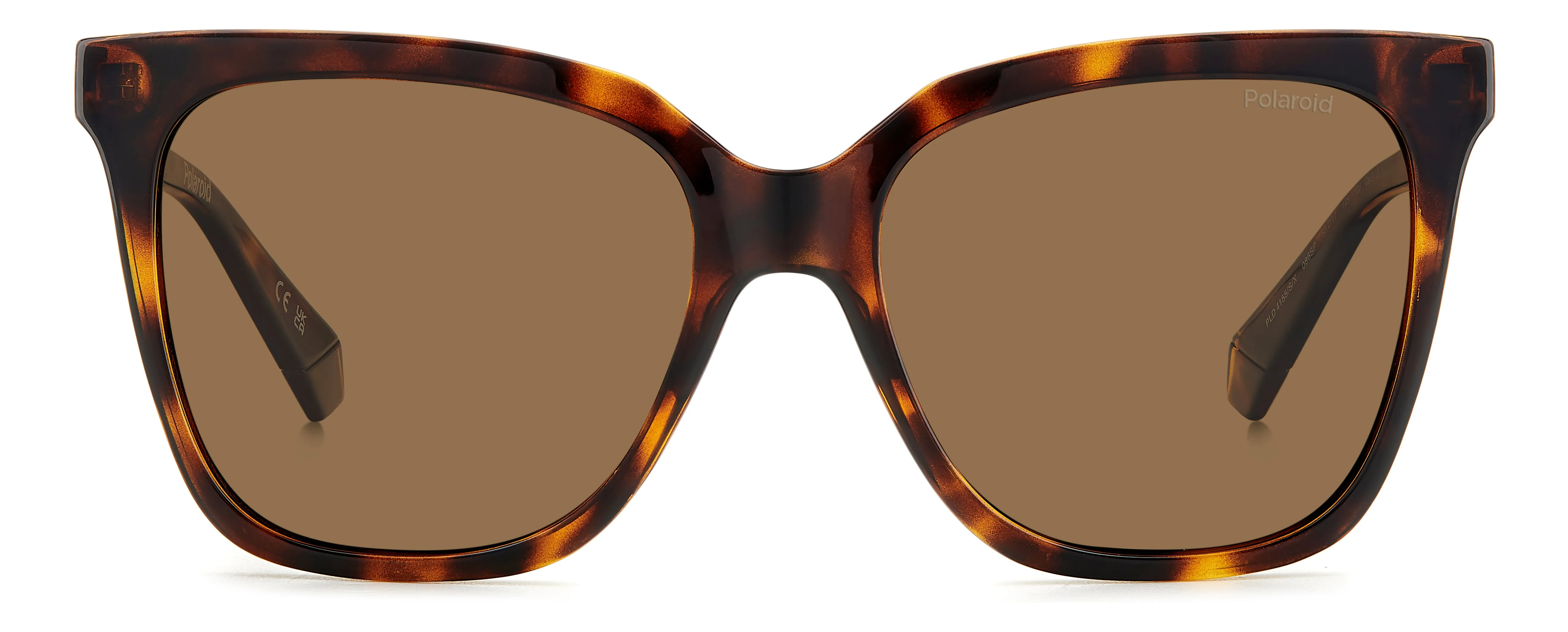 Polaroid PLD 4155/S/X 086/SP Occhiali da sole Plastica Havana Marrone Squadrata Polarizzata - immagine 2