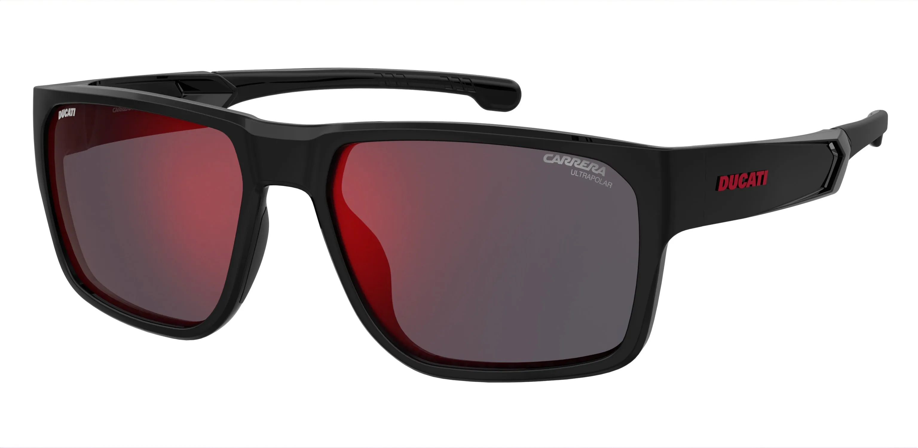 Carrera Ducati CARDUC 029/S 807/H4 Occhiali da sole Plastica Nero Grigio Squadrata Polarizzata - immagine 1