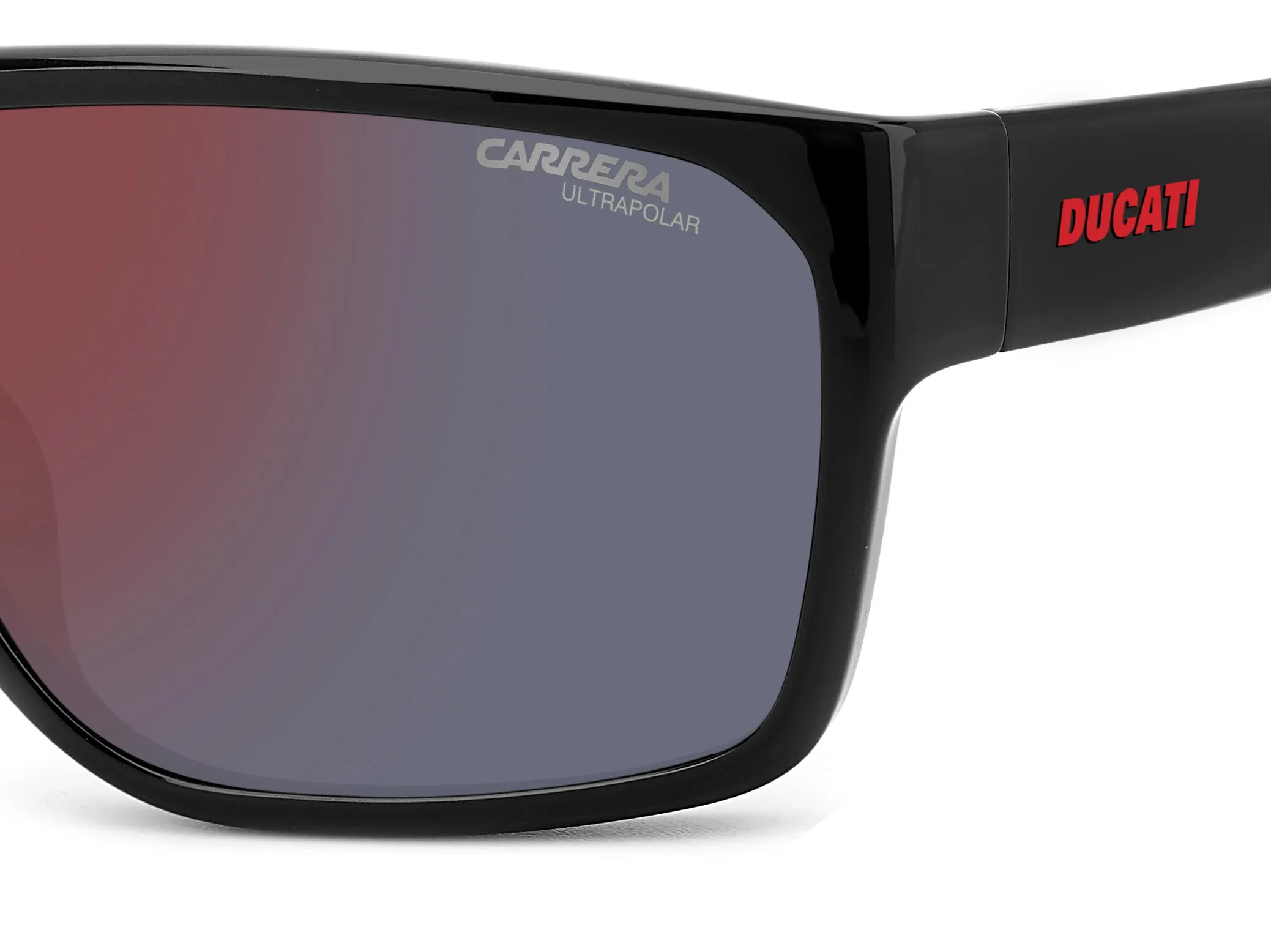 Carrera Ducati CARDUC 029/S 807/H4 Occhiali da sole Plastica Nero Grigio Squadrata Polarizzata - immagine 4