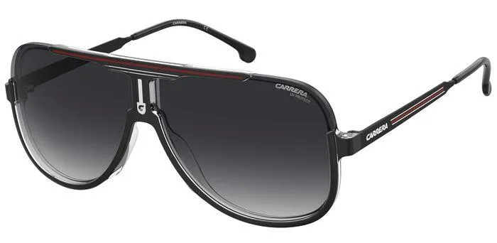 Carrera CARRERA 1059/S OIT/9O Occhiali da sole Plastica Nero Grigio Pilot Sfumato - immagine 1