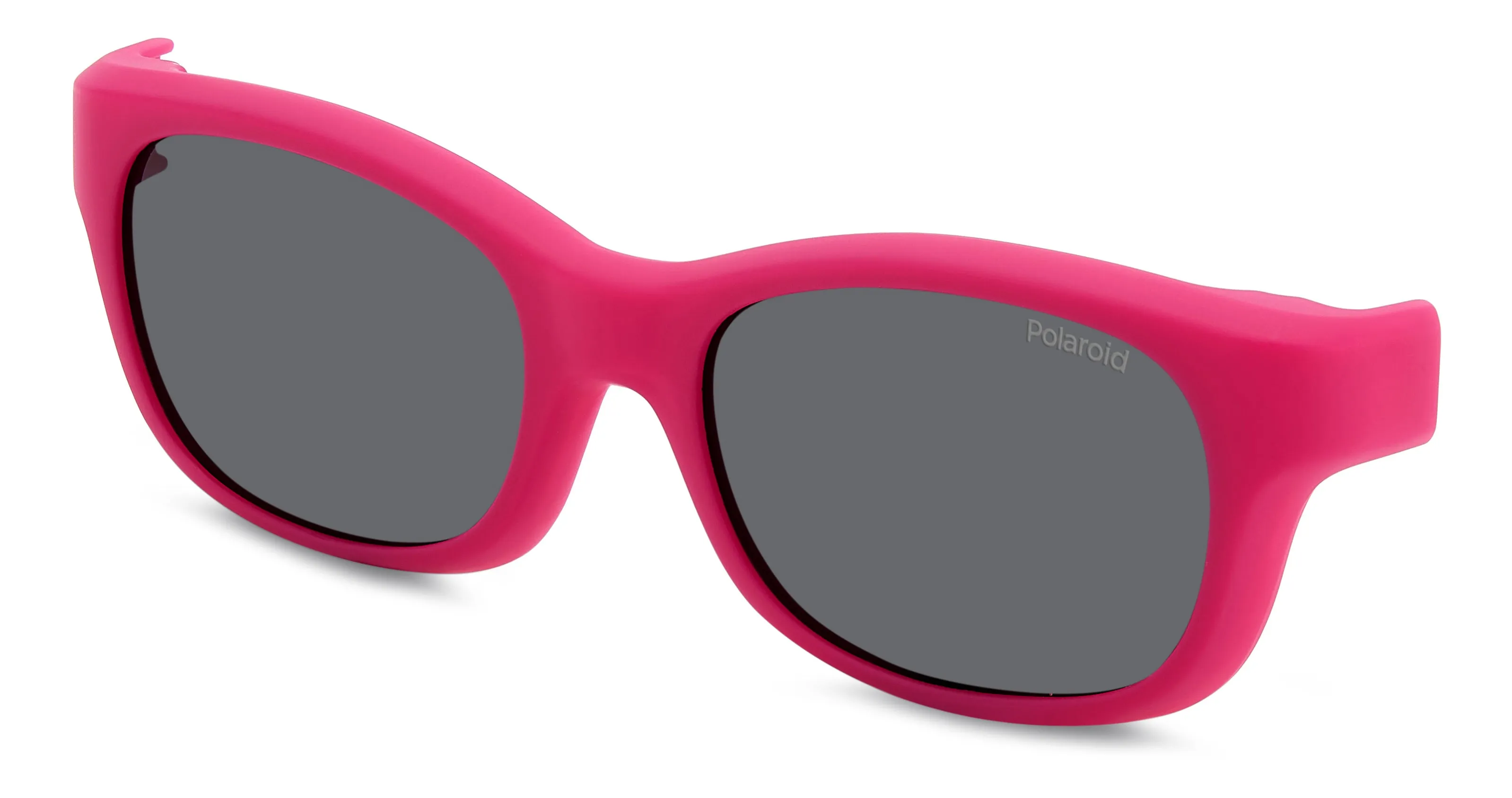 Polaroid PLD K006 CL-ON 8KJ/M9 Occhiali da sole bambino Plastica Rosa Grigio Squadrata Polarizzata - immagine 1
