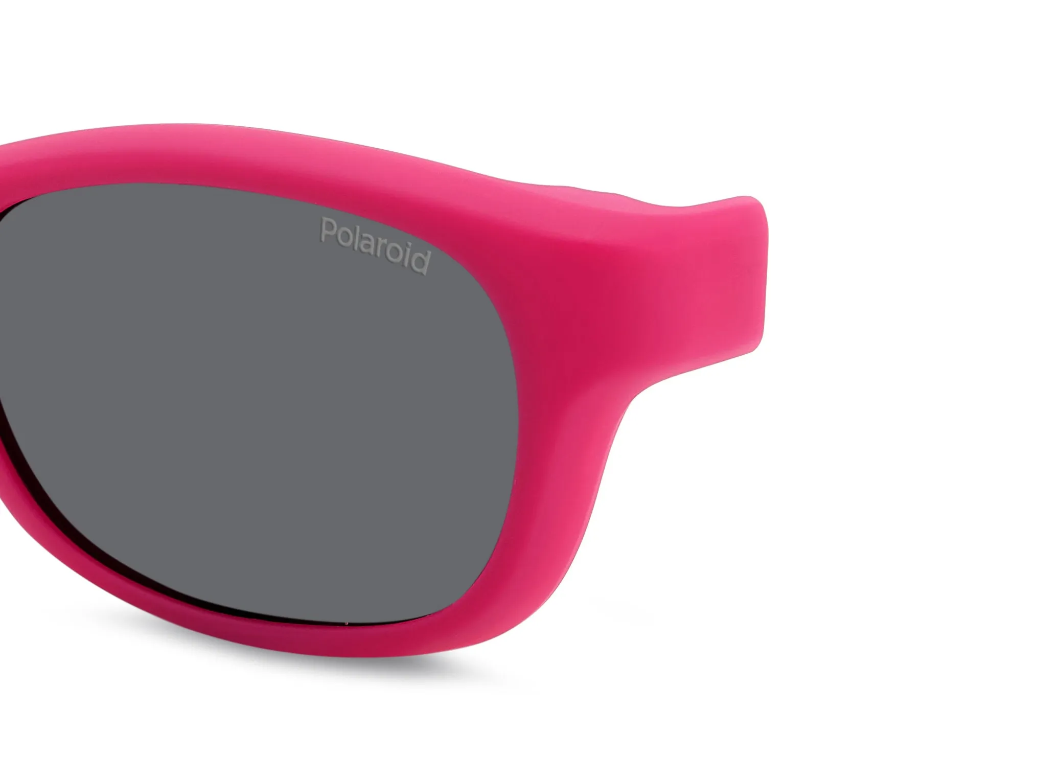 Polaroid PLD K006 CL-ON 8KJ/M9 Occhiali da sole bambino Plastica Rosa Grigio Squadrata Polarizzata - immagine 3