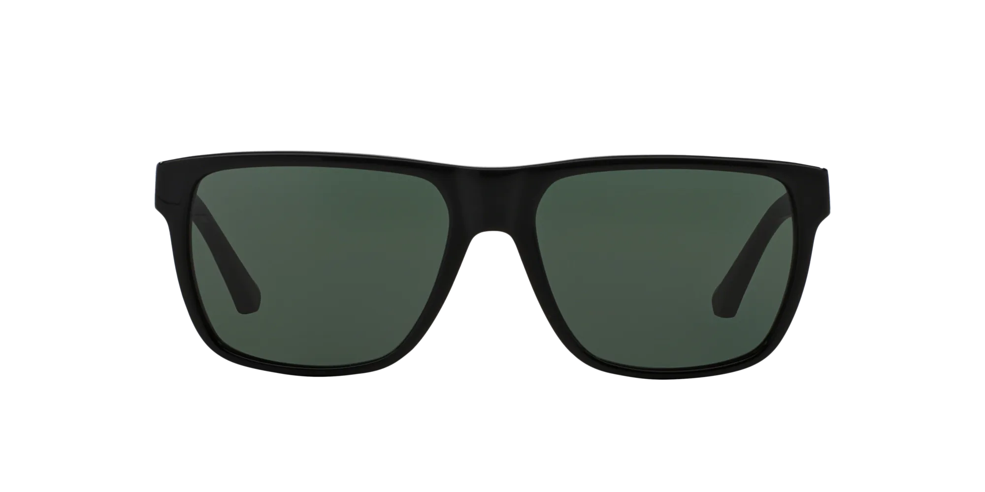 Emporio Armani EA4035 501771 Occhiali da sole Acetato Nero Verde Squadrata Normale - immagine 2