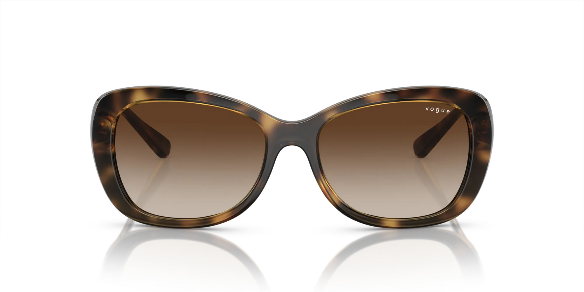 VOGUE EYEWEAR VO2943SB W65613 Occhiali da sole Iniettato Marrone Marrone Farfalla Normale Sfumato - immagine 3