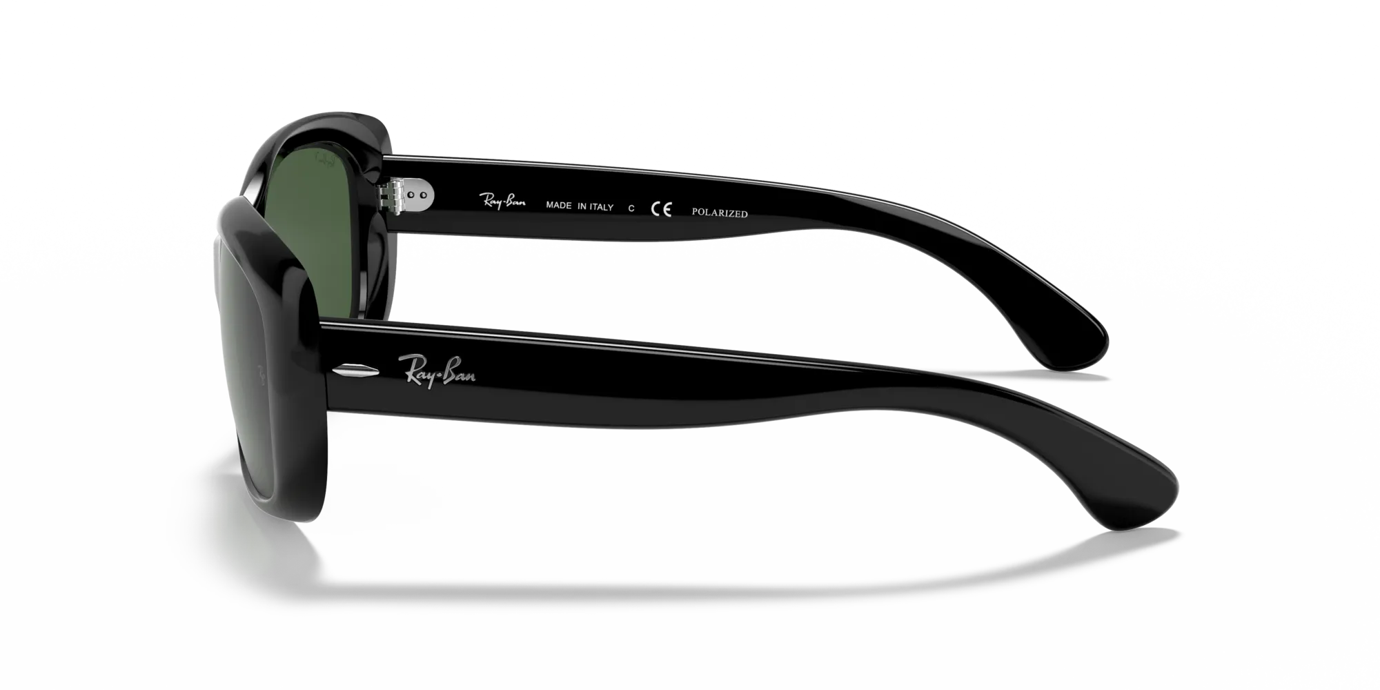 Ray - Ban RB4101 JACKIE OHH 601/58 Occhiali da sole Nylon Nero G15 Farfalla Polarizzata - immagine 4