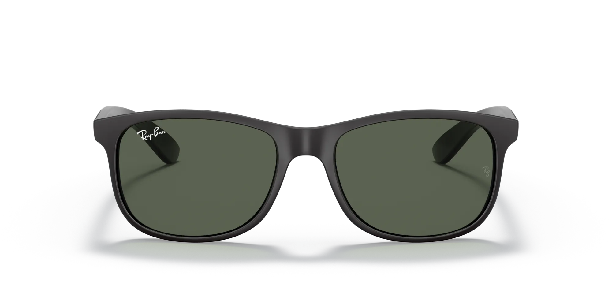 Ray - Ban RB4202 ANDY 606971 Occhiali da sole Iniettato Nero Verde Squadrata Normale - immagine 3