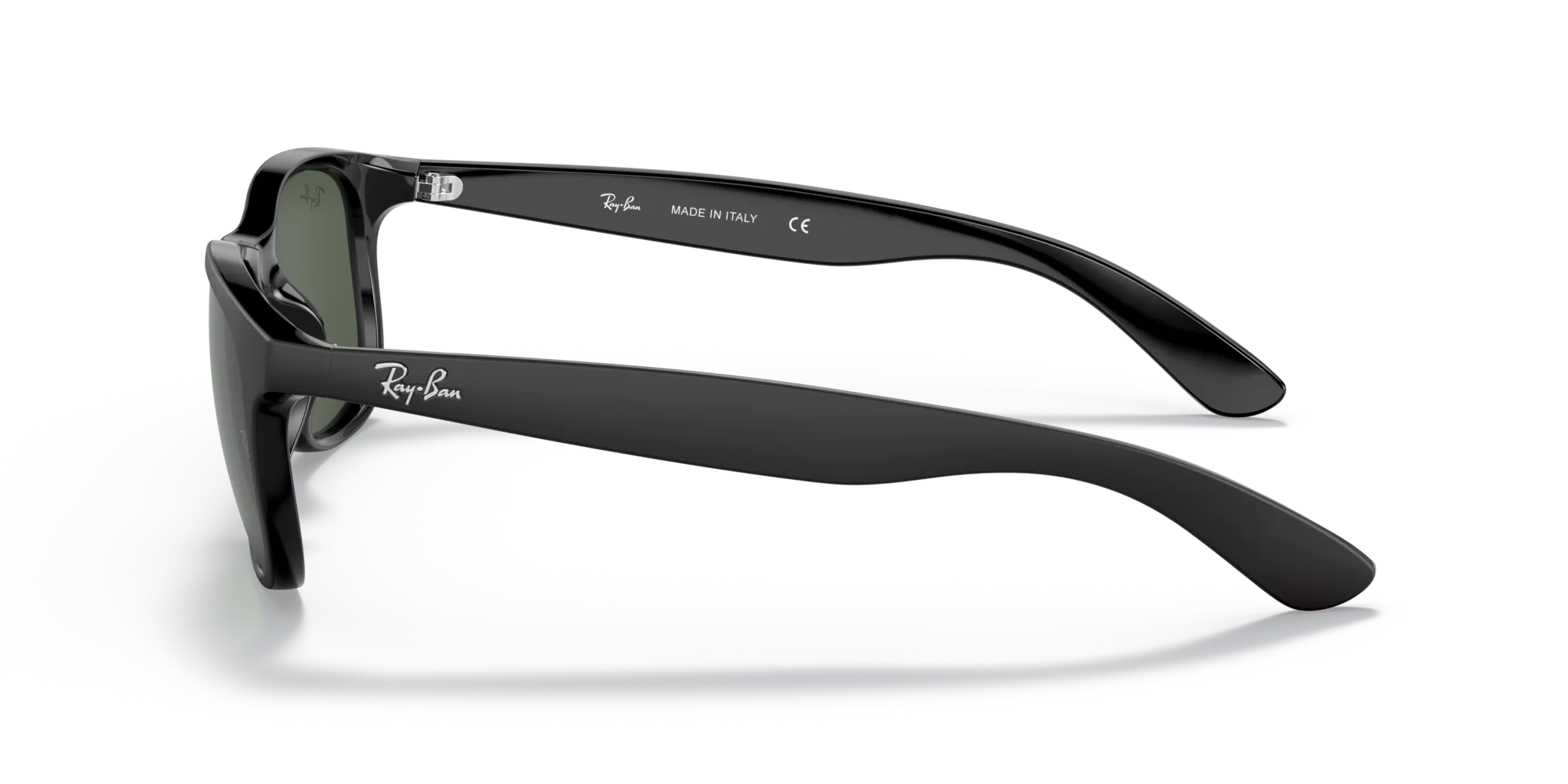 Ray - Ban RB4202 ANDY 606971 Occhiali da sole Iniettato Nero Verde Squadrata Normale - immagine 4