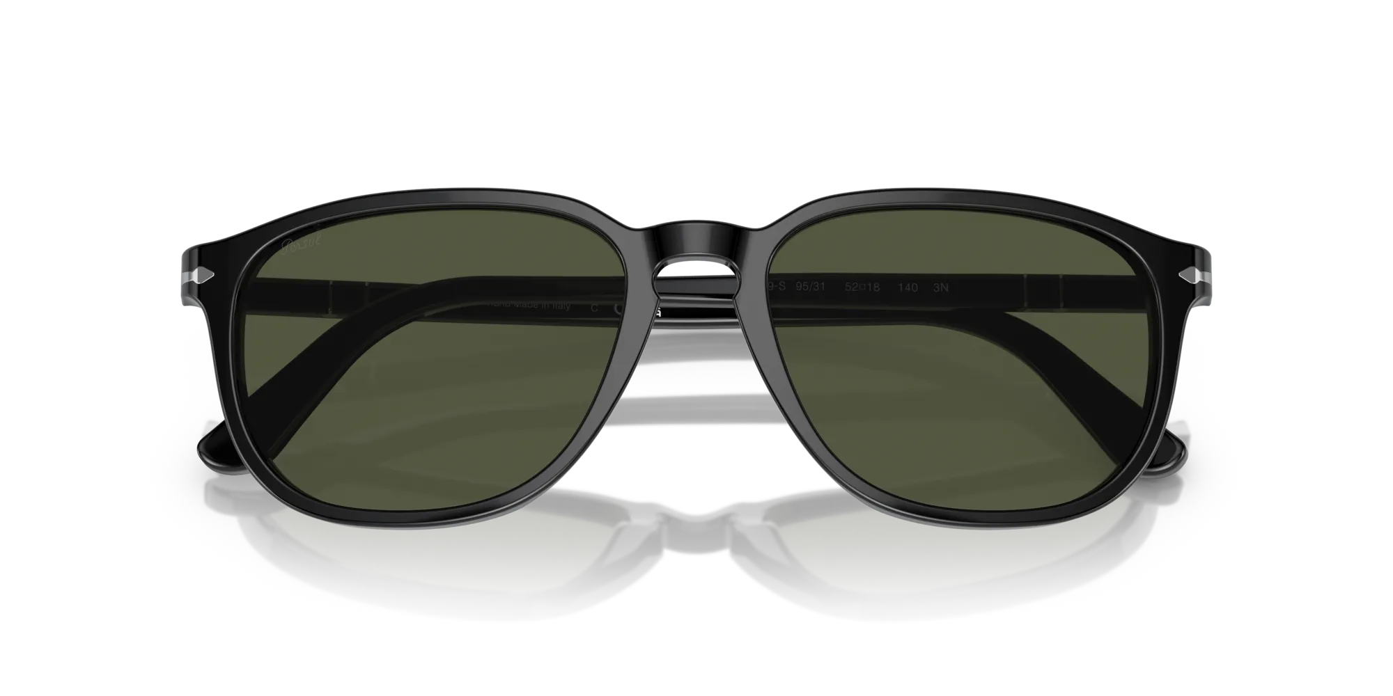 Persol PO3019S 95/31 Occhiali da sole Acetato Nero - immagine 2