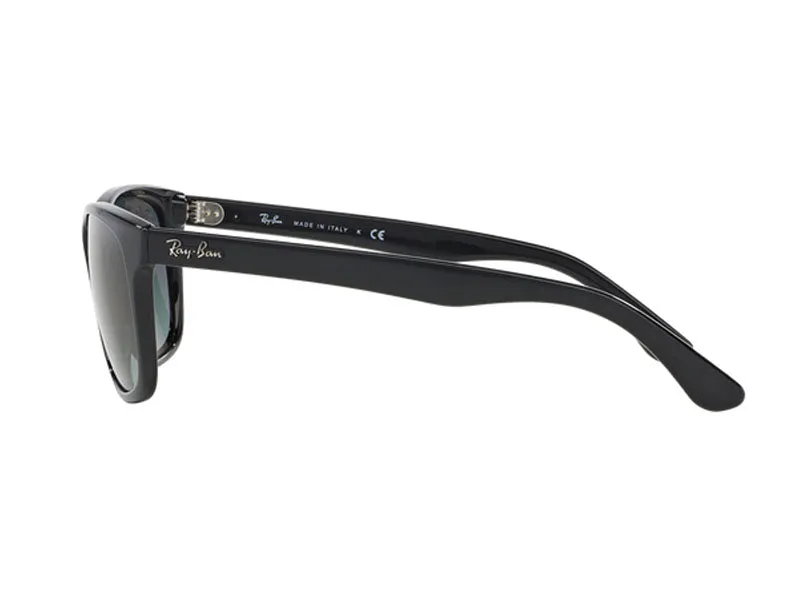 Ray - Ban RB4181 RB4181 601/71 Occhiali da sole Iniettato Nero Grigio Squadrata Normale Sfumato - immagine 4