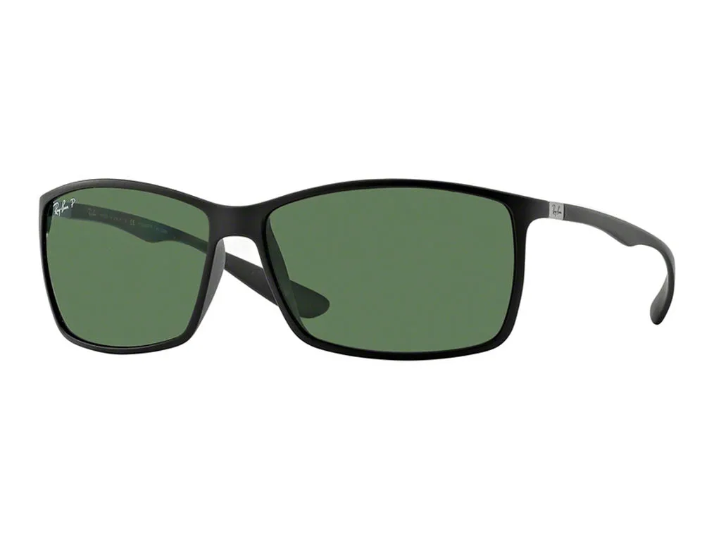 Ray - Ban RB4179 LITEFORCE 601S9A Occhiali da sole Iniettato Nero G15 Squadrata Polarizzata - immagine 1