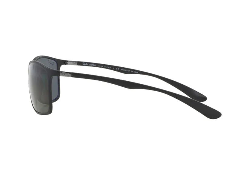 Ray - Ban RB4179 LITEFORCE 601S9A Occhiali da sole Iniettato Nero G15 Squadrata Polarizzata - immagine 4
