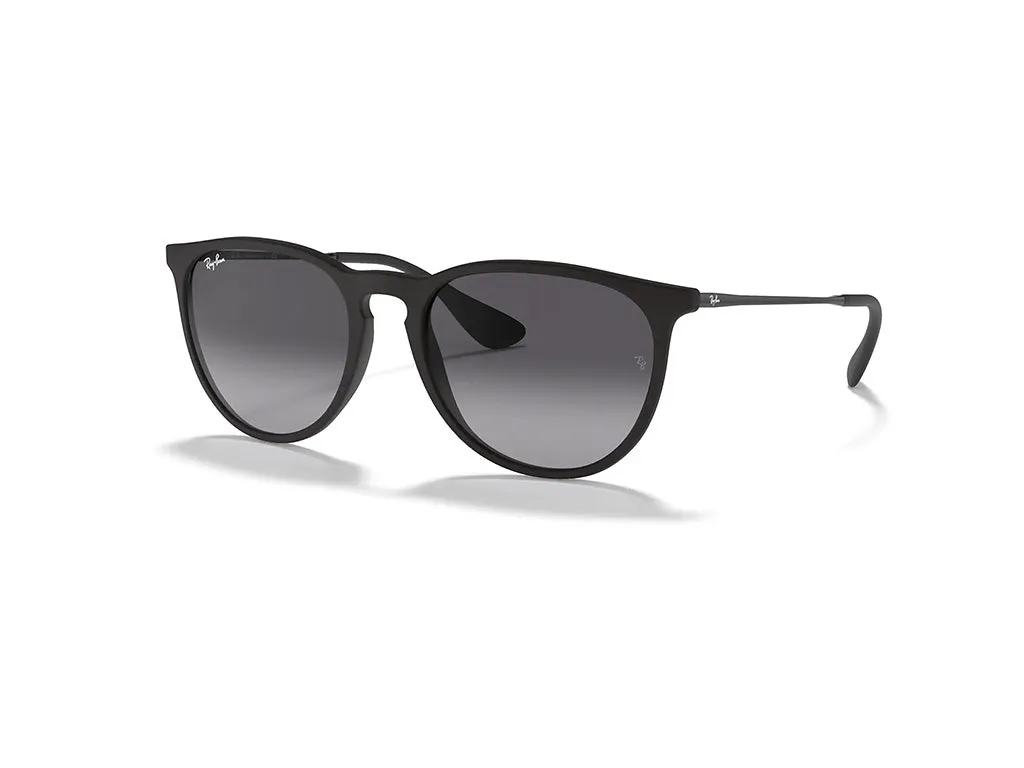 Ray - Ban RB4171 ERIKA 622/8G Occhiali da sole Iniettato Nero Grigio Pantos Normale Sfumato - immagine 1