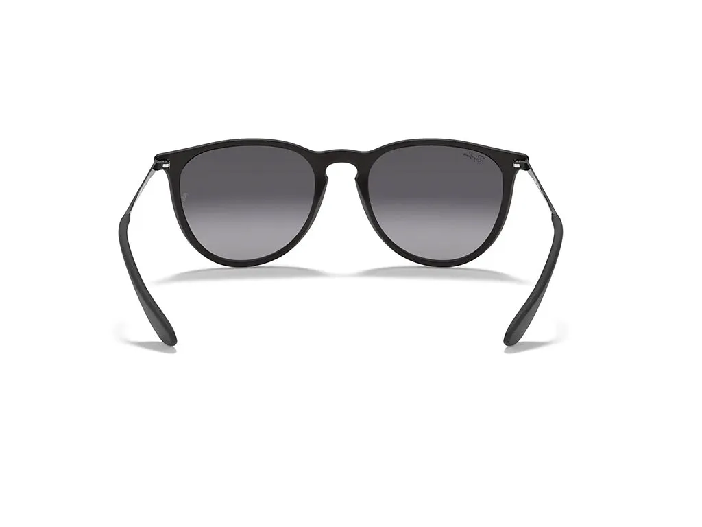 Ray - Ban RB4171 ERIKA 622/8G Occhiali da sole Iniettato Nero Grigio Pantos Normale Sfumato - immagine 4