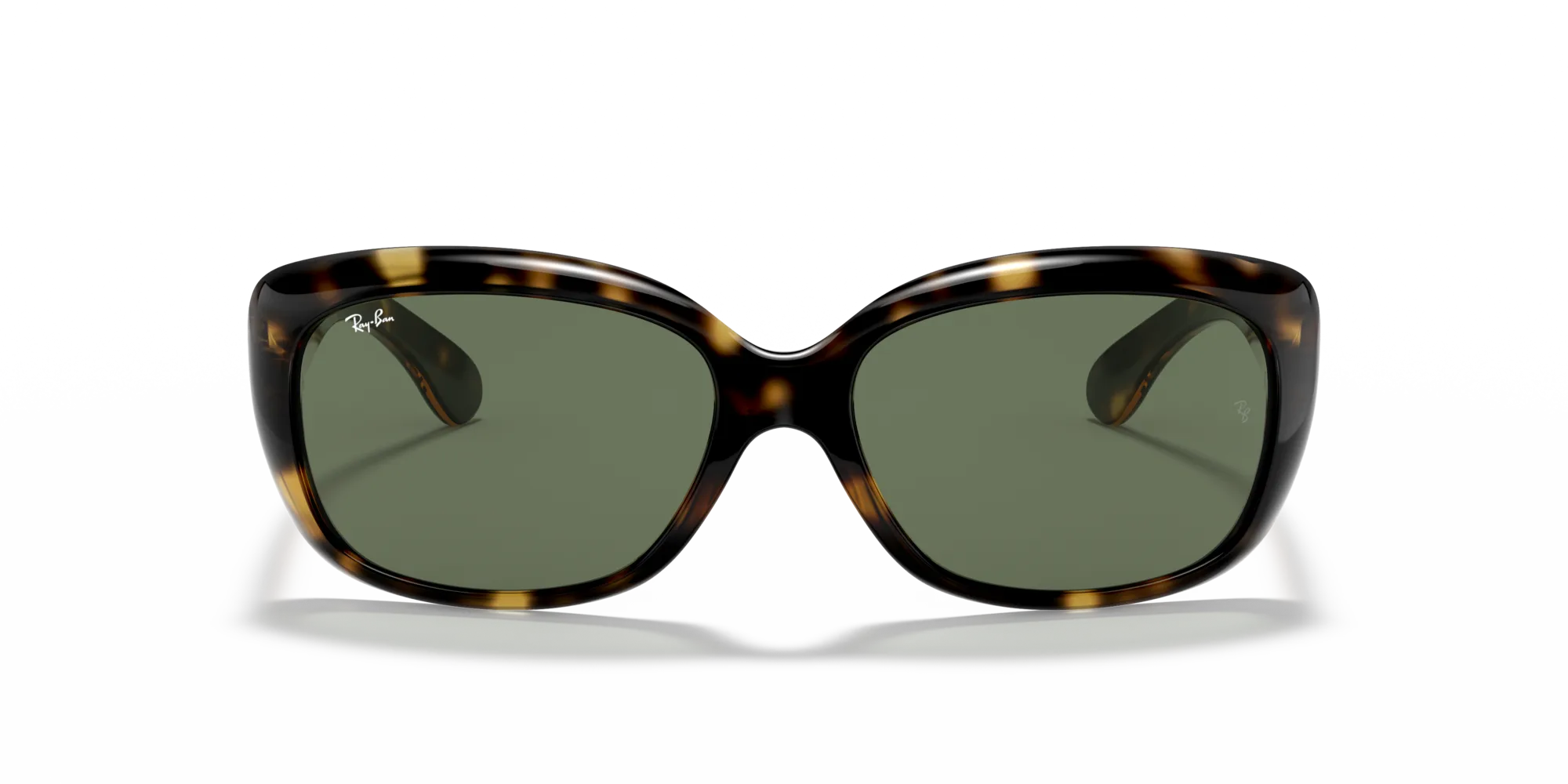 Ray - Ban RB4101 JACKIE OHH 710 Occhiali da sole Iniettato Tartaruga Verde Farfalla Normale - immagine 3