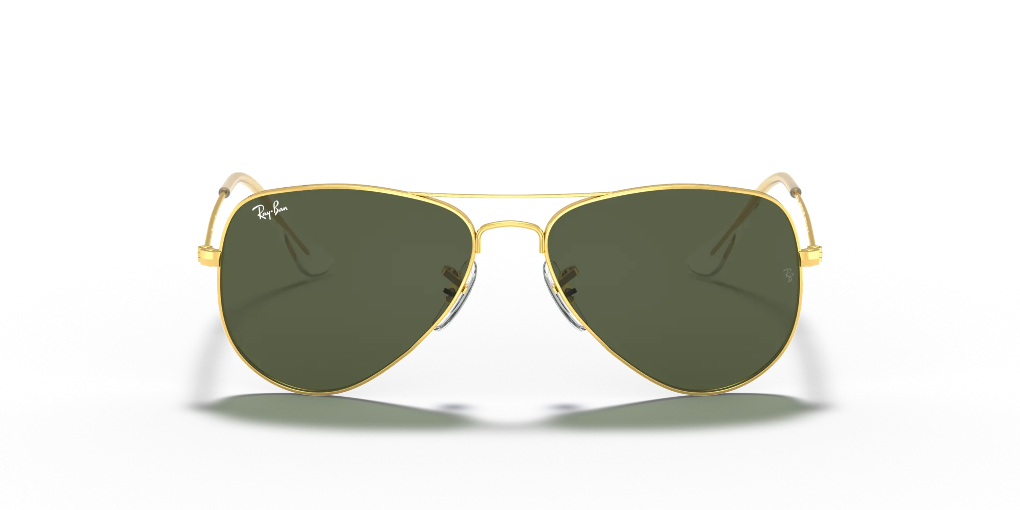 Ray - Ban RB3044 AVIATOR SMALL METAL L0207 Occhiali da sole Metallo Oro G15 Pilot Normale - immagine 3