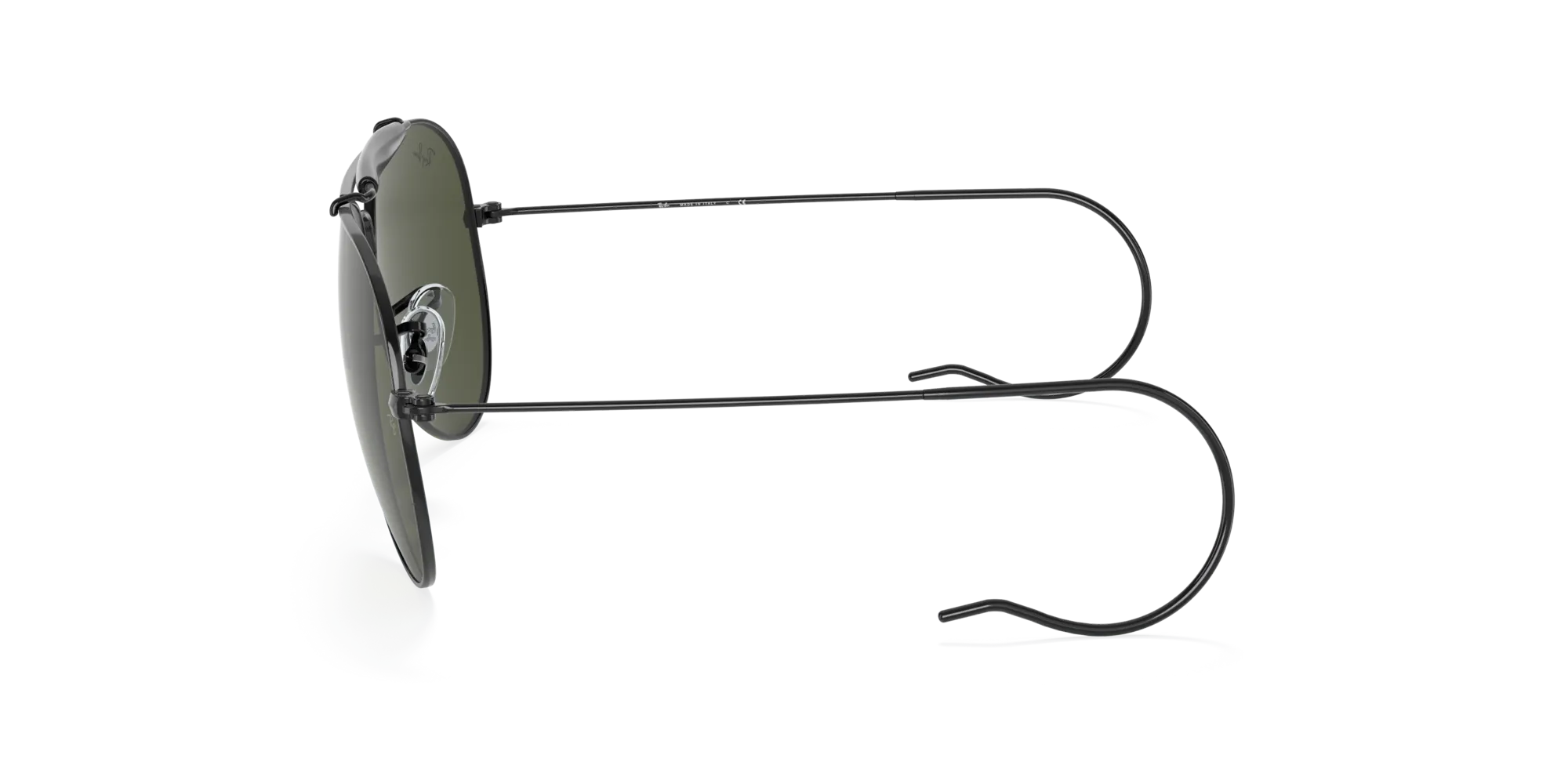 Ray - Ban RB3030 OUTDOORSMAN I L9500 Occhiali da sole Metallo Nero G15 Pilot Normale - immagine 4